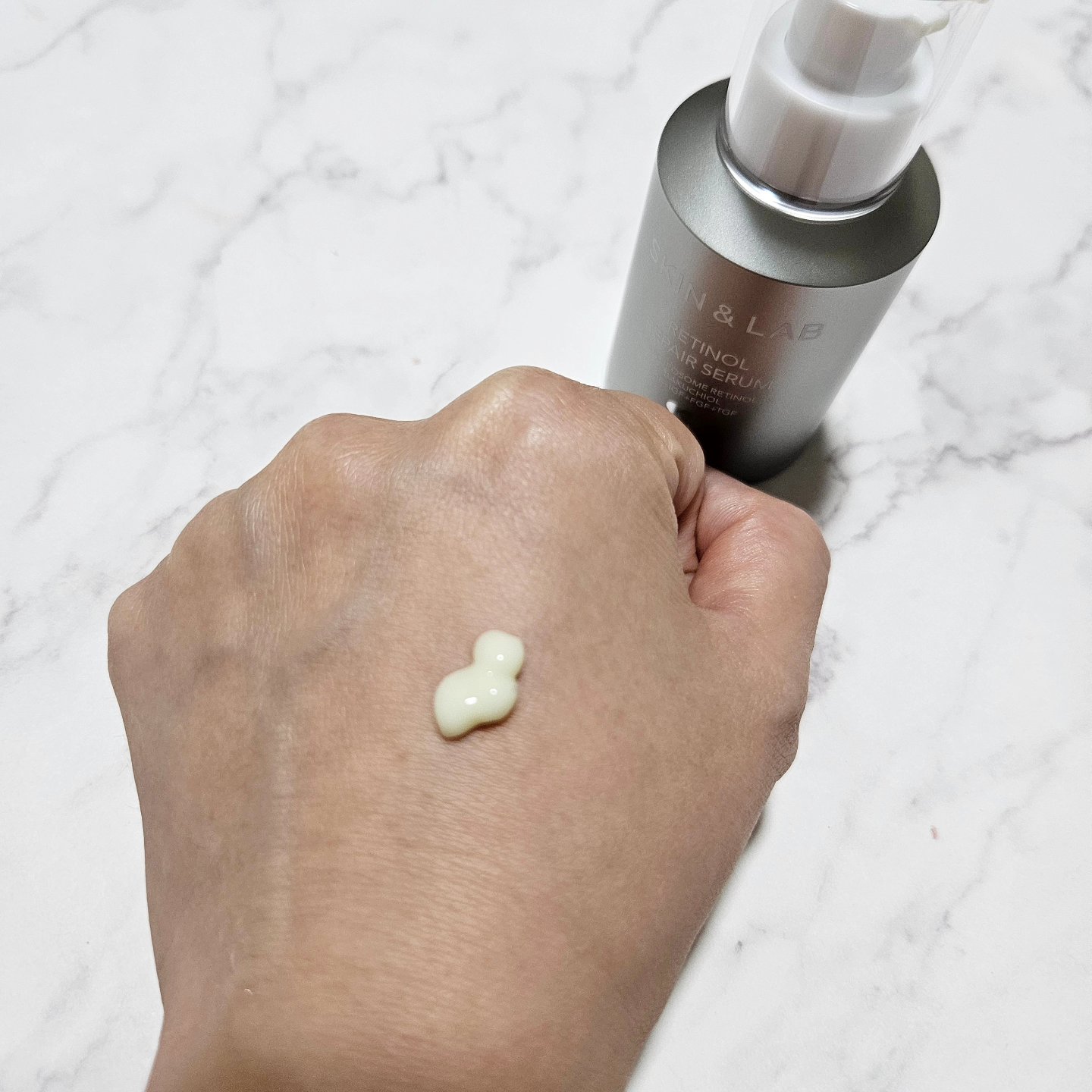 ヴィーガンリポソームレチノールセラム/SKIN&LAB/美容液を使ったクチコミ（3枚目）