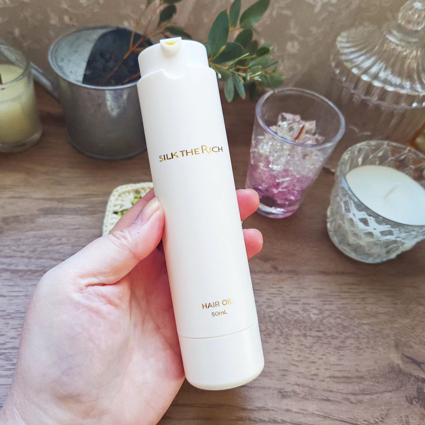 ザ・リッチ ヘアオイルGPF/SILK THE RICH/ヘアオイルを使ったクチコミ（2枚目）