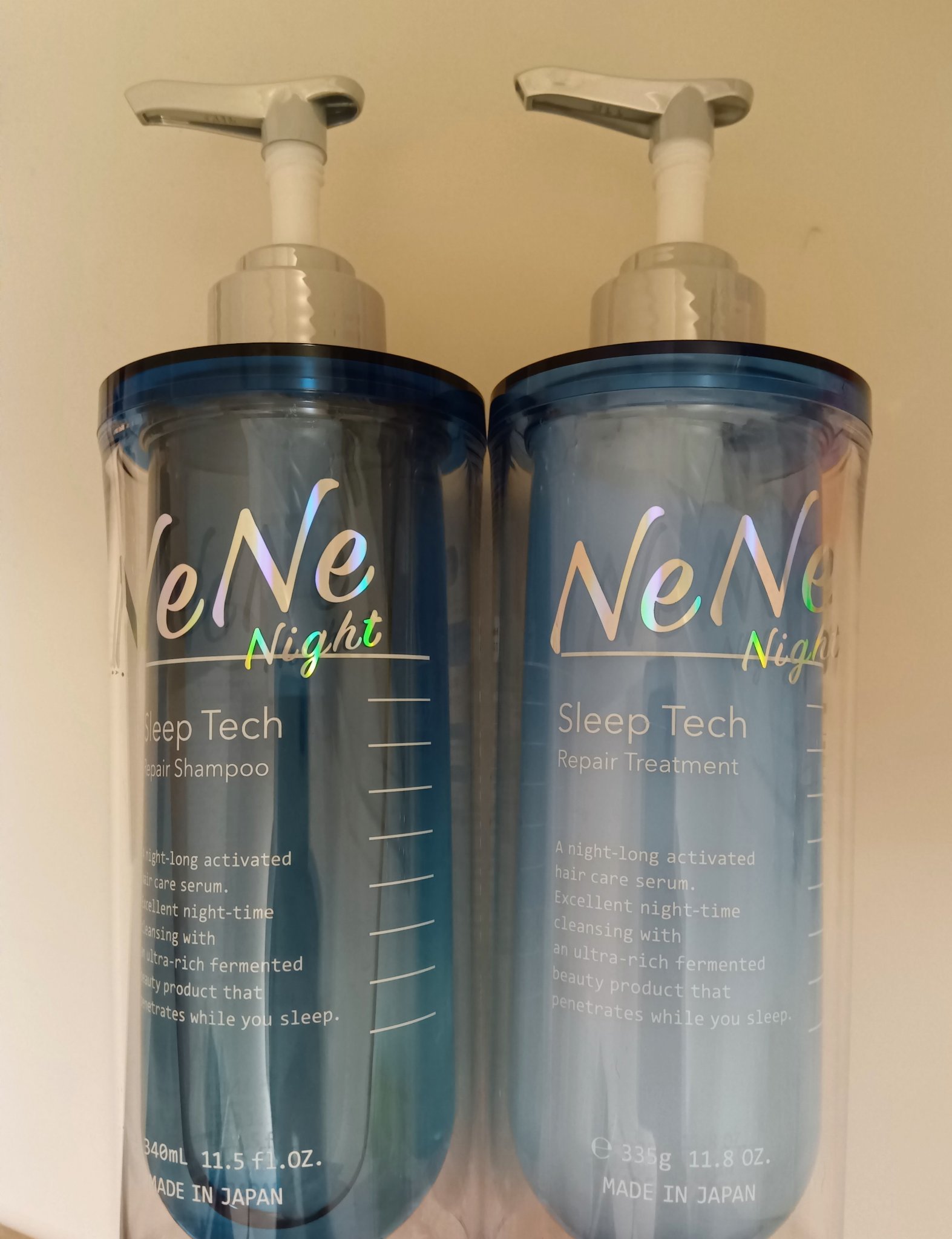 スリープテック リペア シャンプー／ヘアトリートメント/NeNe Night/市販シャンプーを使ったクチコミ（1枚目）