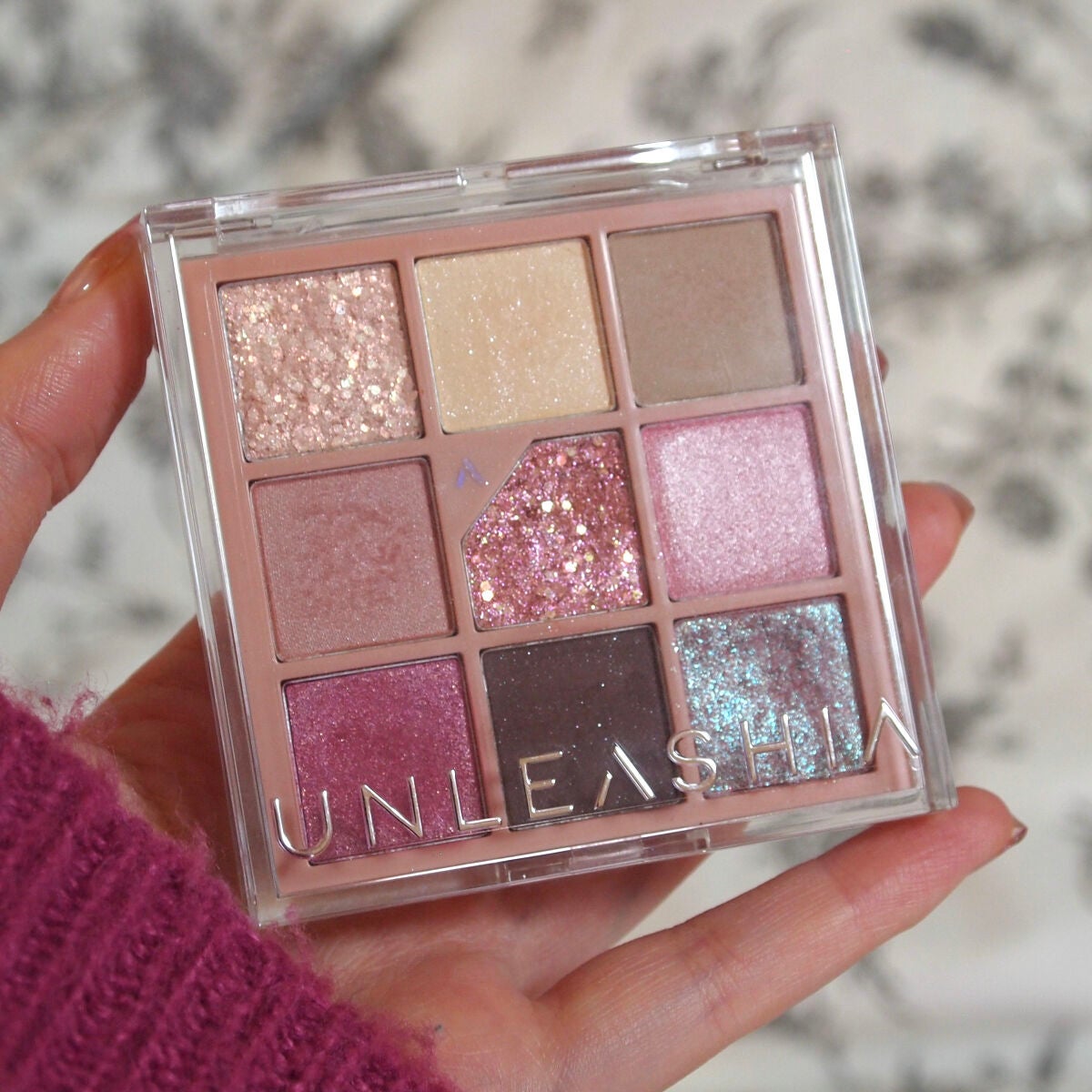 グリッターペディアアイパレット/unleashia/アイシャドウパレットを使ったクチコミ(5枚目)