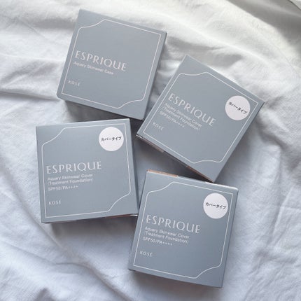 アクアリー スキンウェア カバー/ESPRIQUE/クッションファンデーションを使ったクチコミ(7枚目)