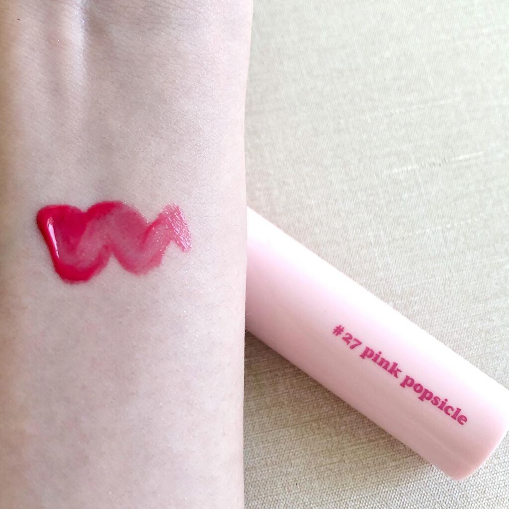 ジューシーラスティングティント/rom&nd/リップティントを使ったクチコミ(2枚目)