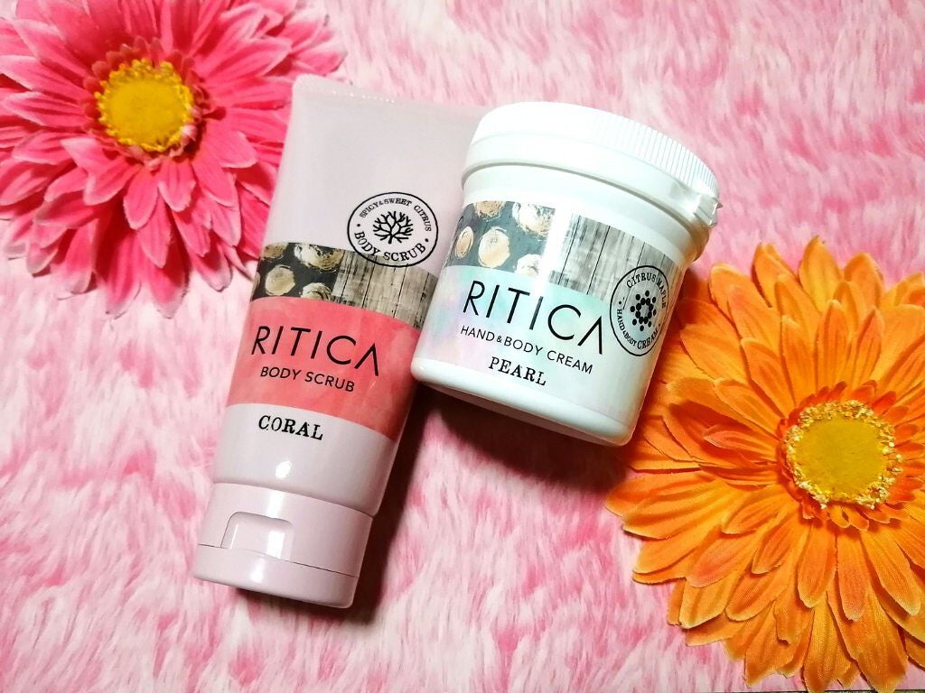 RITICA ボディフィットスクラブ コーラル/ロゼット/ボディスクラブを使ったクチコミ(1枚目)