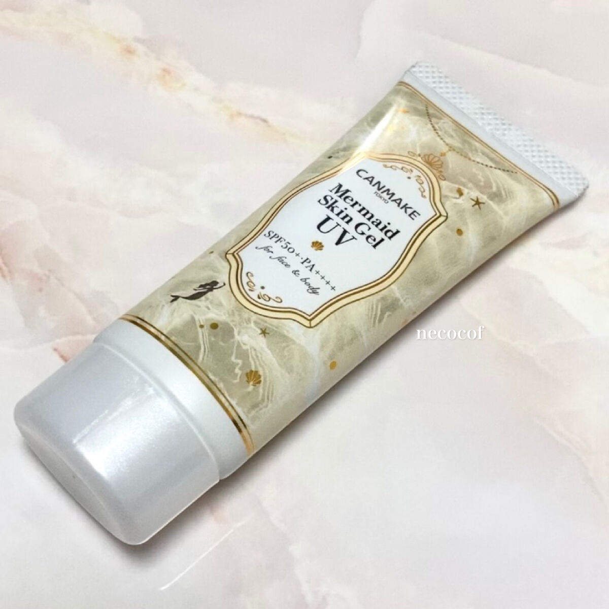 マーメイドスキンジェルUV/キャンメイク/日焼け止めジェルを使ったクチコミ（1枚目）