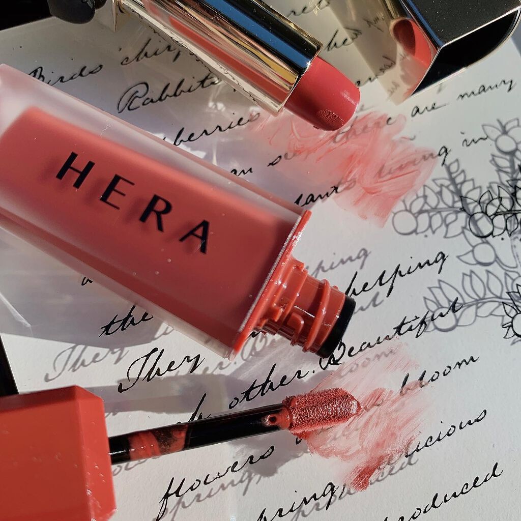 センシュアルパウダーマットリキッド/HERA/口紅を使ったクチコミ(2枚目)