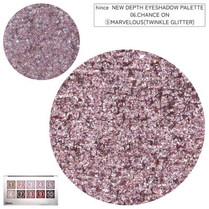 ニューデップスアイシャドウパレット/hince/アイシャドウパレットを使ったクチコミ(3枚目)