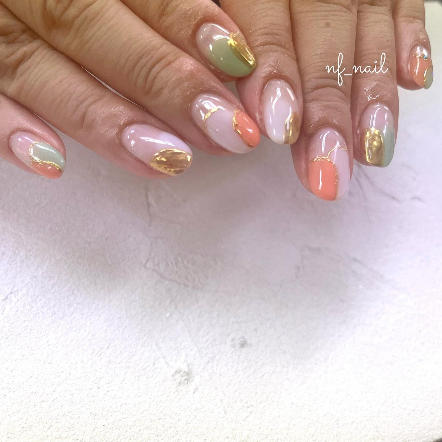 Natsumi◎nailist on LIPS 「..#ネイル#ネイルデザイン#ネイルアート#ジェルネイル..」(2枚目)