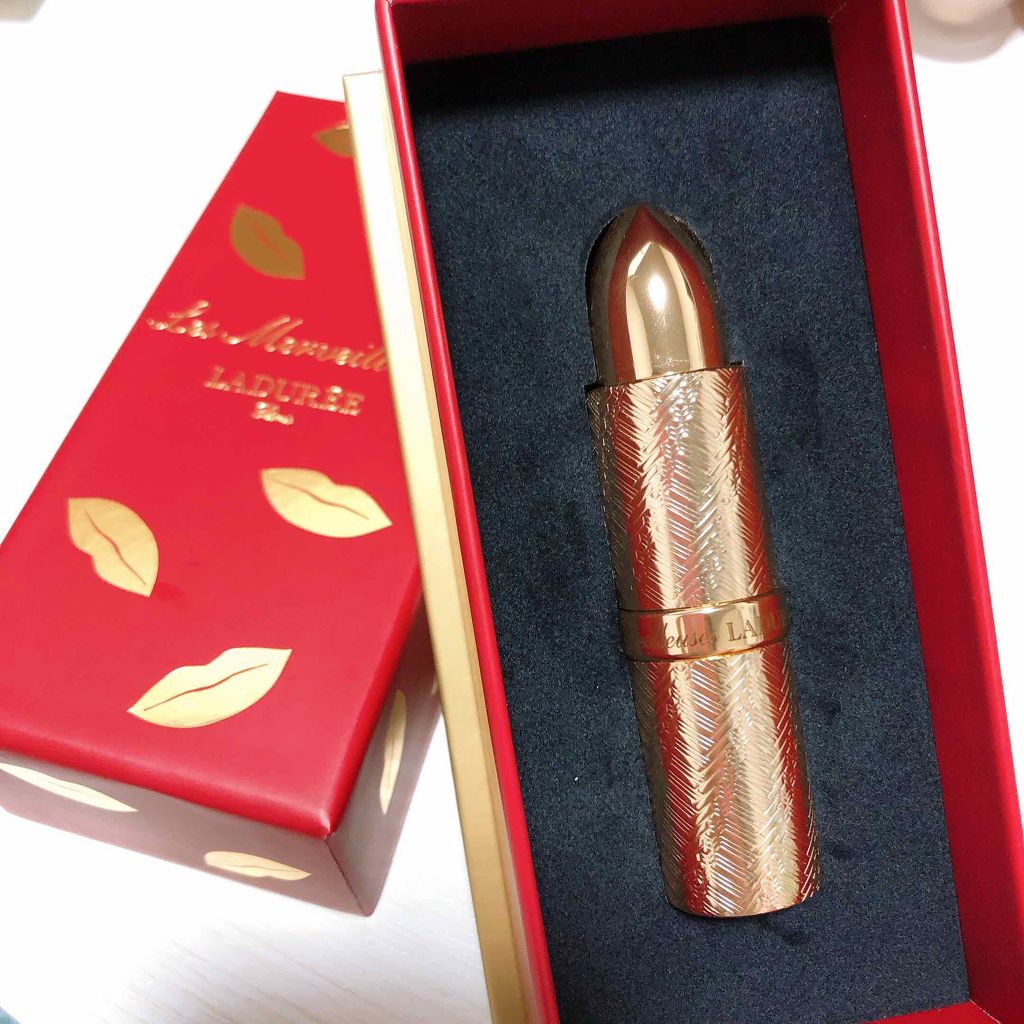 スティック ルージュ/レ・メルヴェイユーズ ラデュレ/口紅を使ったクチコミ（3枚目）