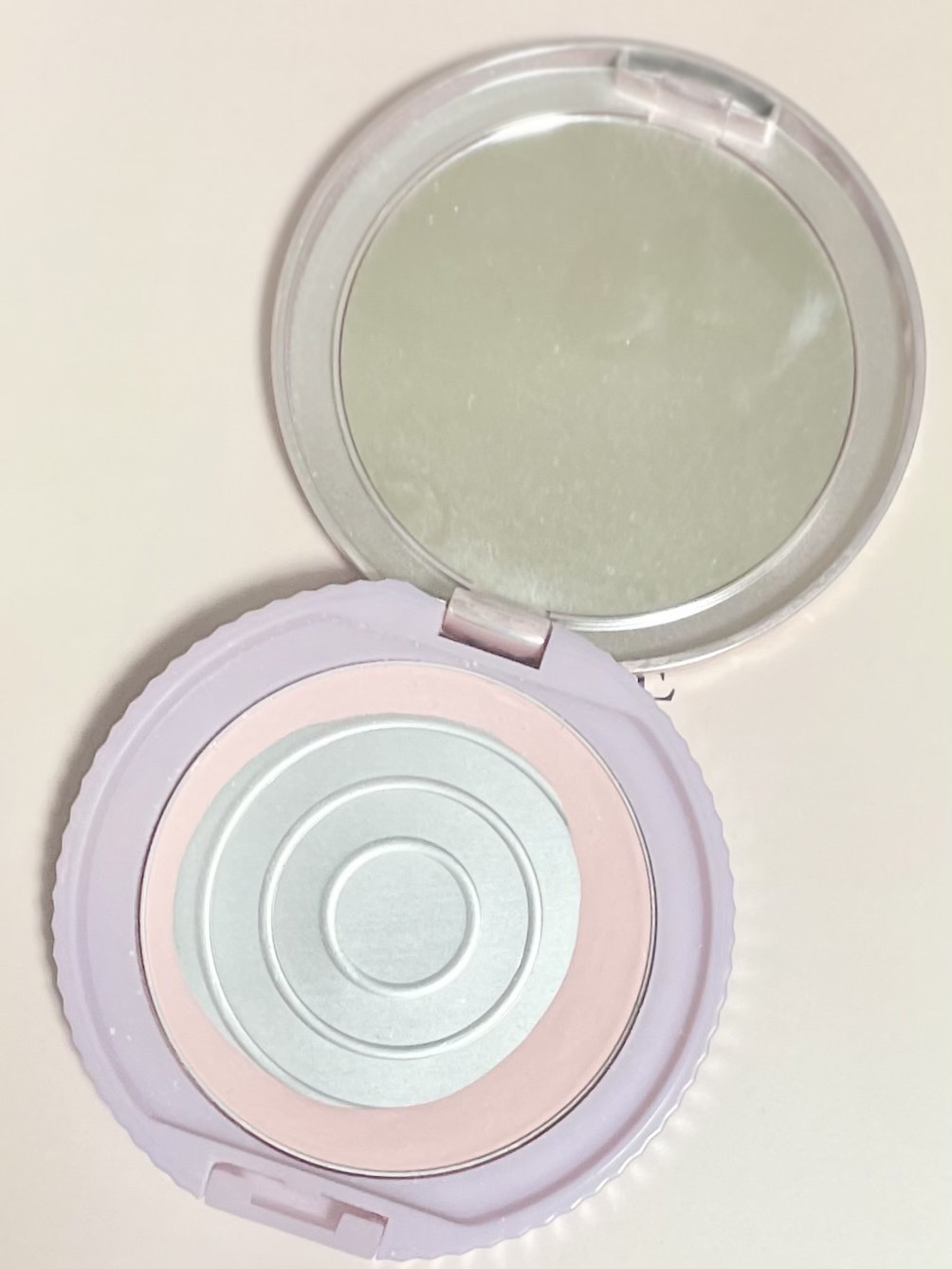 トランスペアレントフィニッシュパウダー PP パールピンク/キャンメイク/プレストパウダーを使ったクチコミ（2枚目）