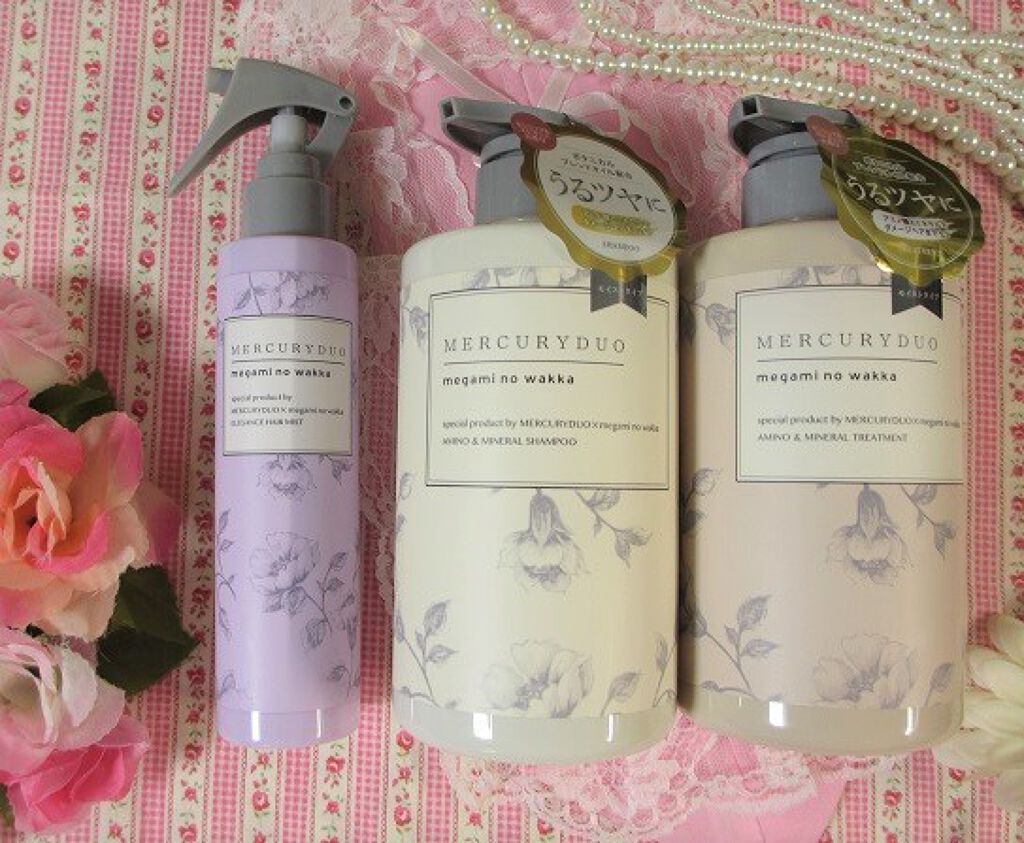 MERCURYDUOシャンプー・トリートメント【モイストタイプ】/R&/市販シャンプーを使ったクチコミ(1枚目)