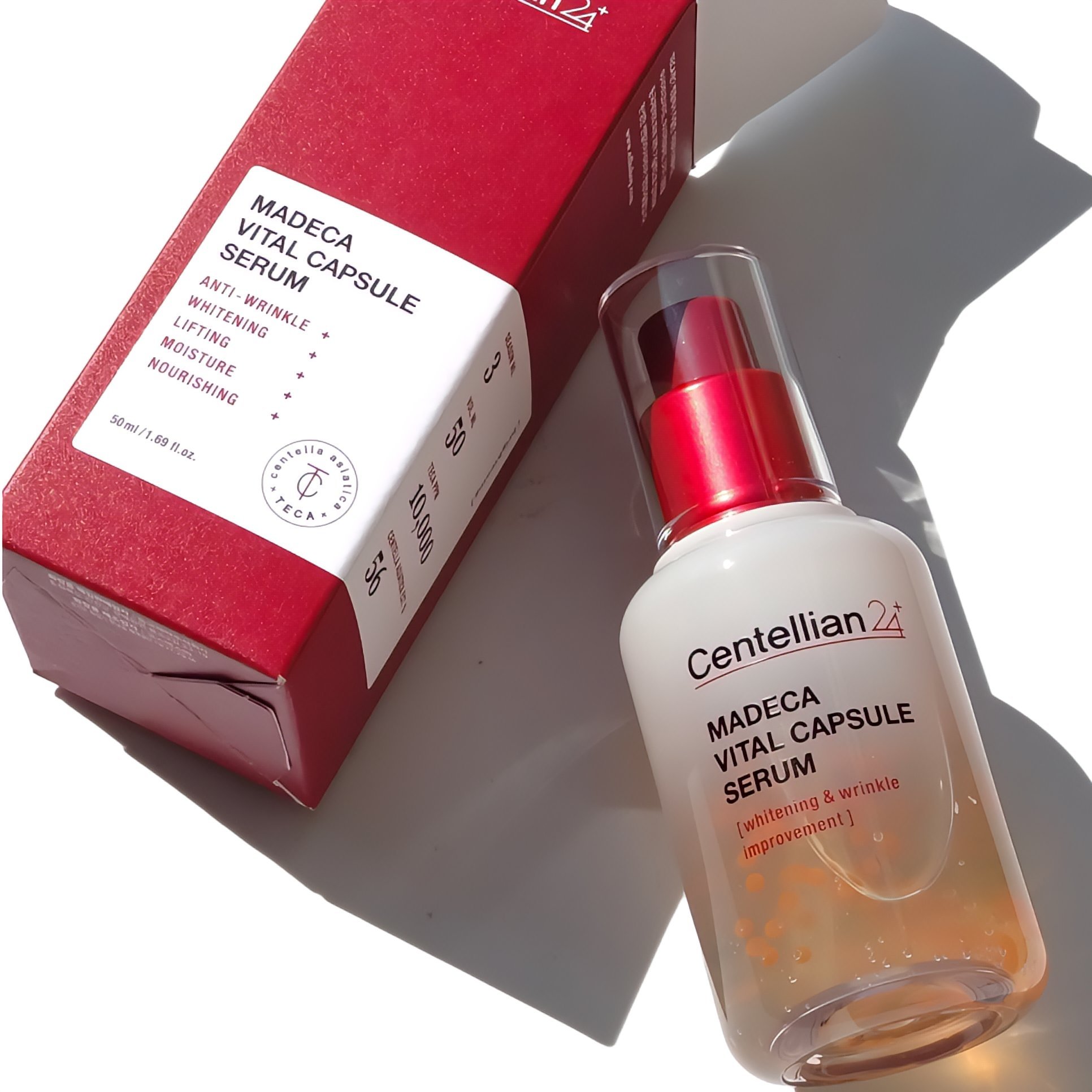 マデカバイタルカプセルセラム/センテリアン24/美容液を使ったクチコミ（2枚目）