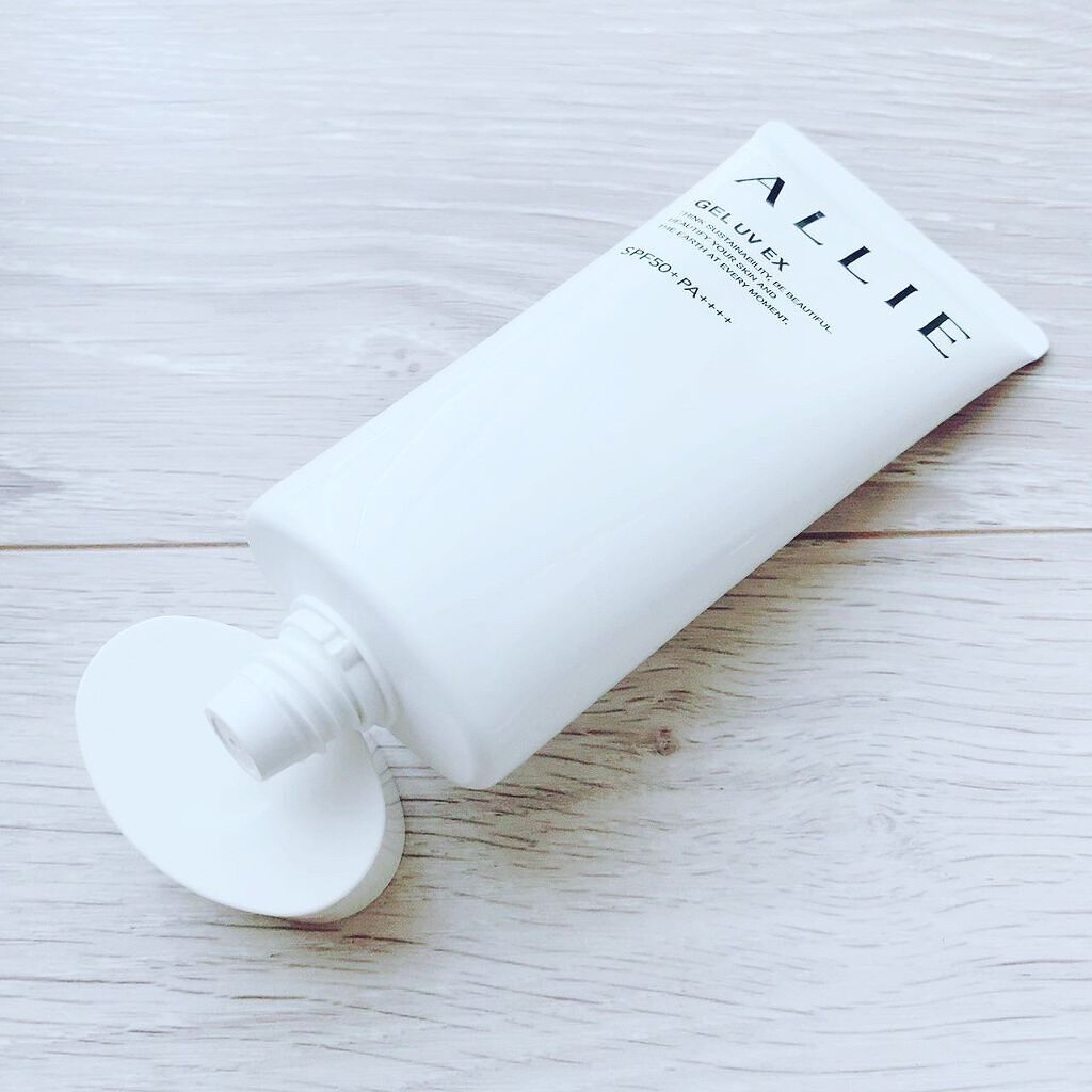 eitooo25 on LIPS 「♡アリィージェル日焼け止め♡無香料•無着色で専用のクレンジング..」(2枚目)