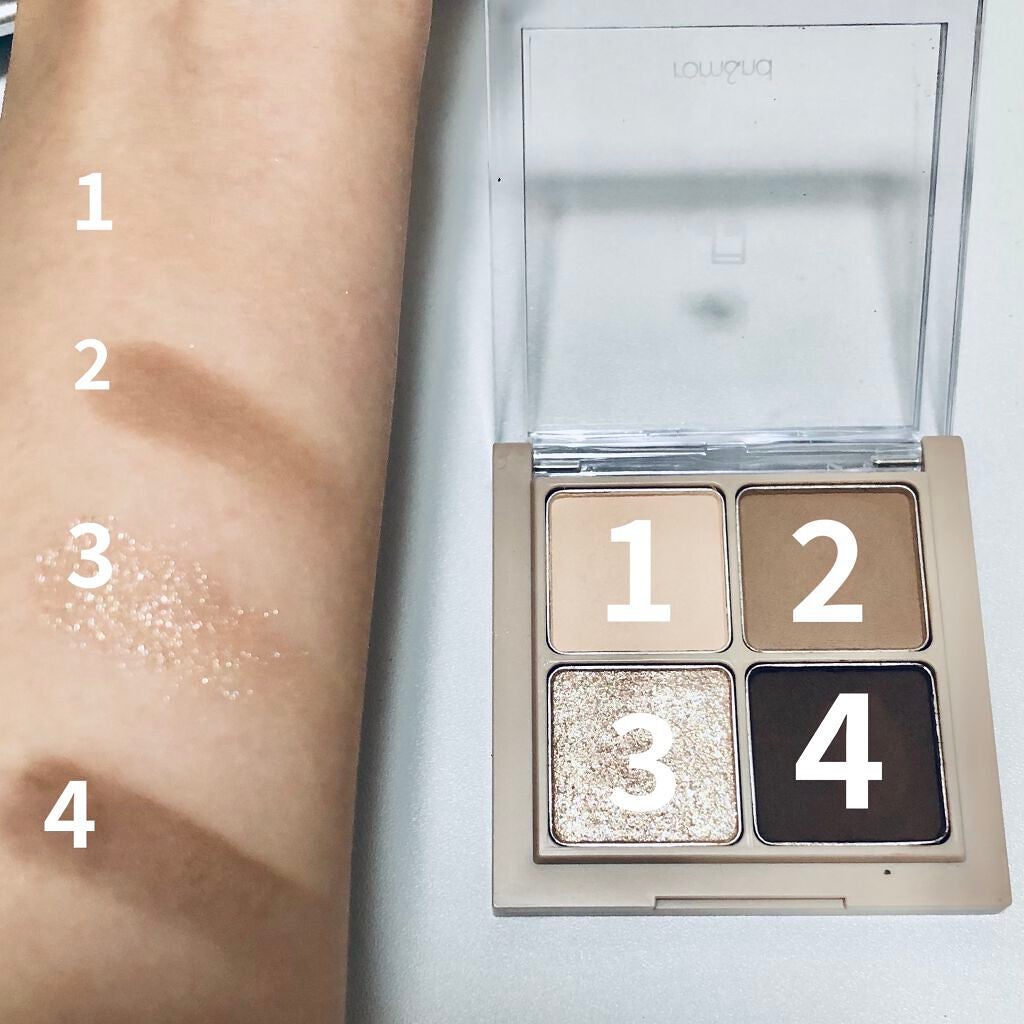 ベターザンアイズ ミュージックシリーズ/rom&nd/アイシャドウパレットを使ったクチコミ(2枚目)