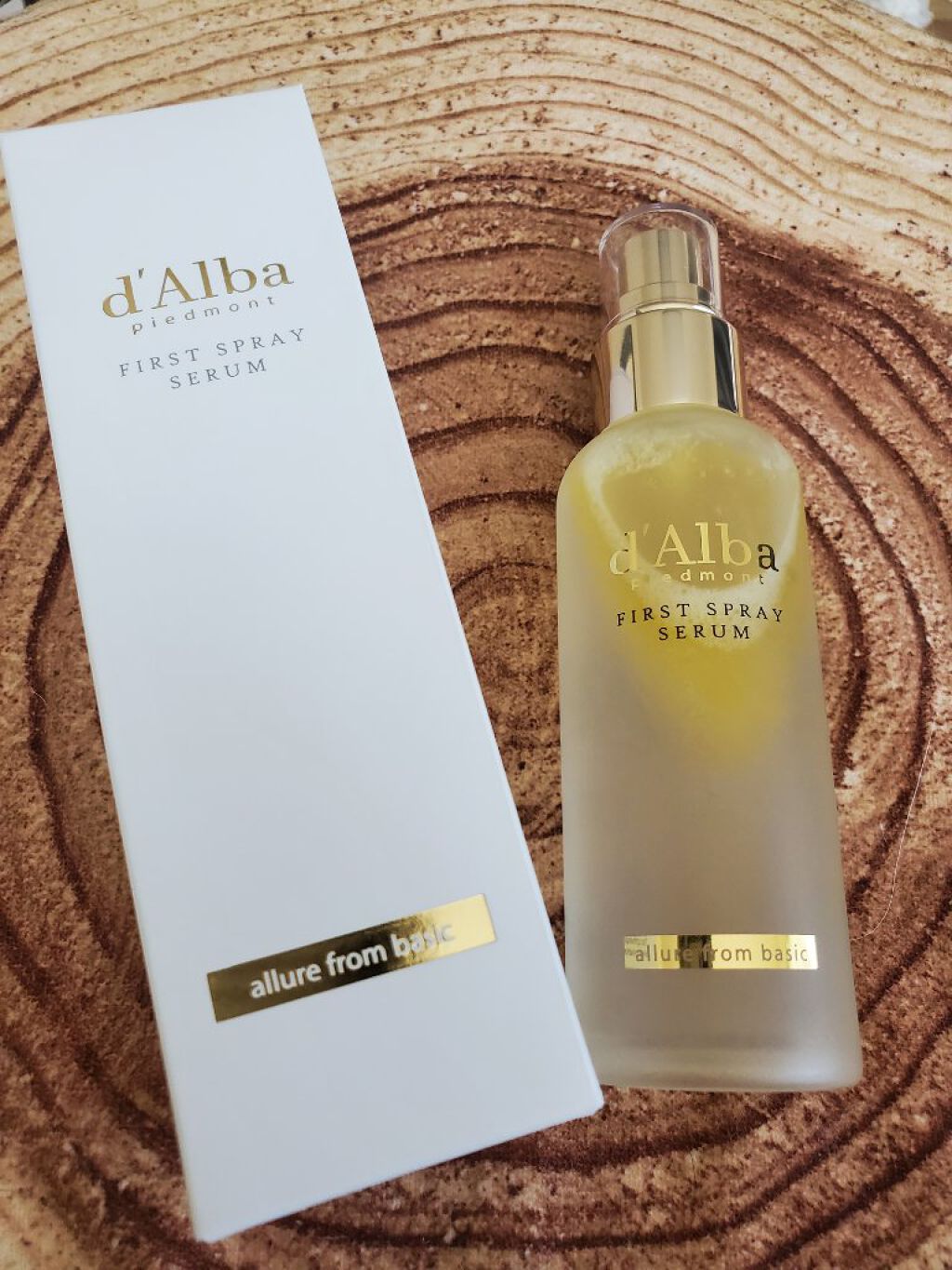 ダルバ ホワイトトリュフファーストスプレーセラム/ダルバ/ミスト状化粧水を使ったクチコミ（1枚目）