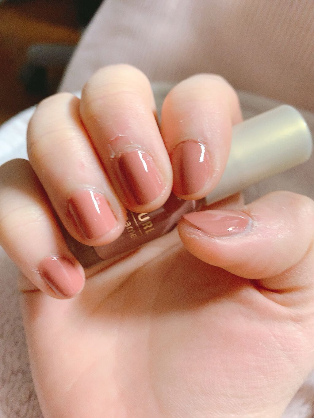 ネイル エナメル/ちふれ/マニキュアを使ったクチコミ（2枚目）