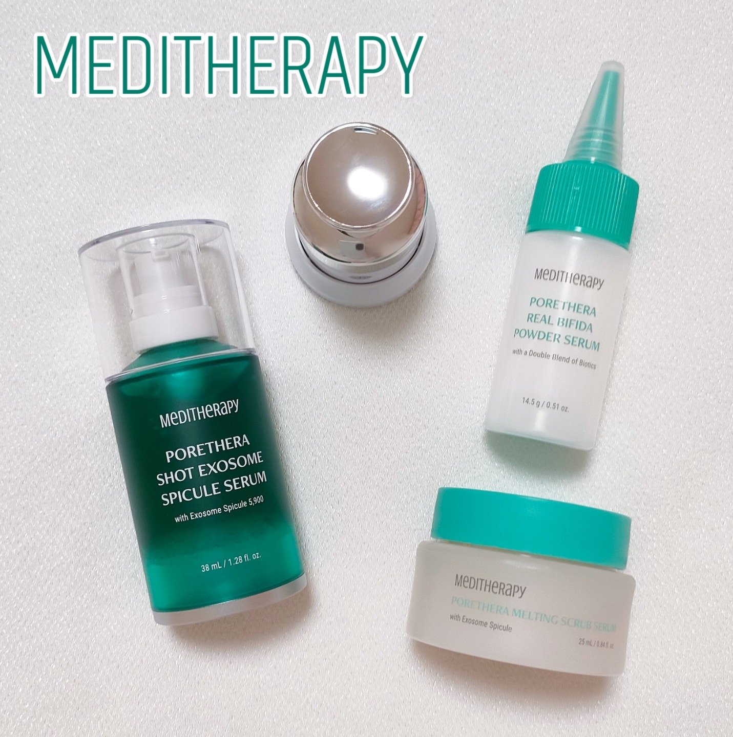 ポアセラリアルビフィダパウダーセラム/MEDITHERAPY/美容液を使ったクチコミ（1枚目）