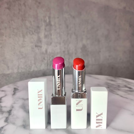 モイスチャーリップスティック グロウ/UNMIX/口紅を使ったクチコミ(4枚目)
