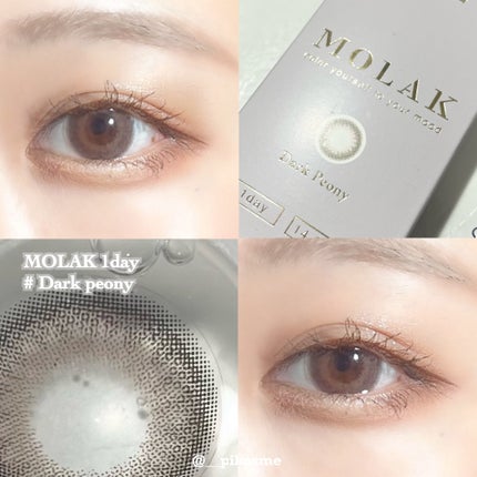 MOLAK 1day/MOLAK/ワンデー(1DAY)カラコンを使ったクチコミ(1枚目)