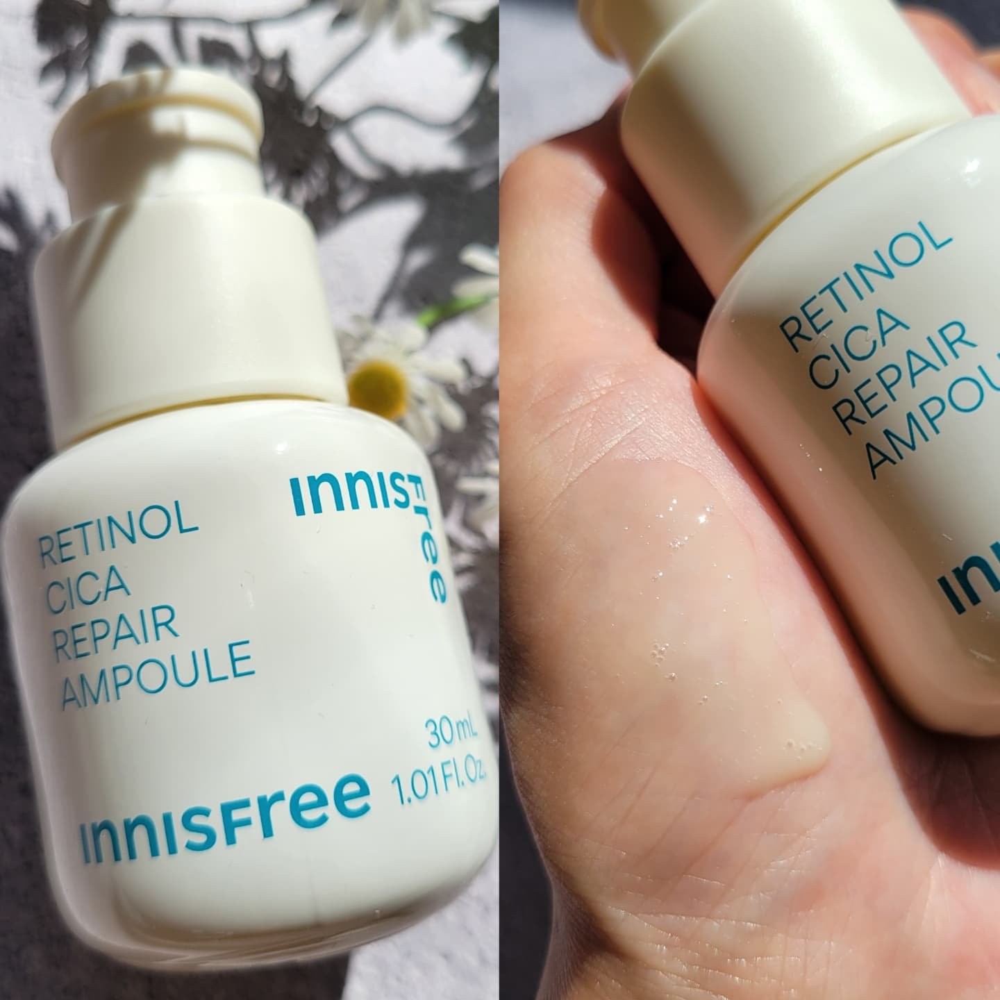 レチノール　シカ　リペア　セラム/innisfree/美容液を使ったクチコミ（3枚目）