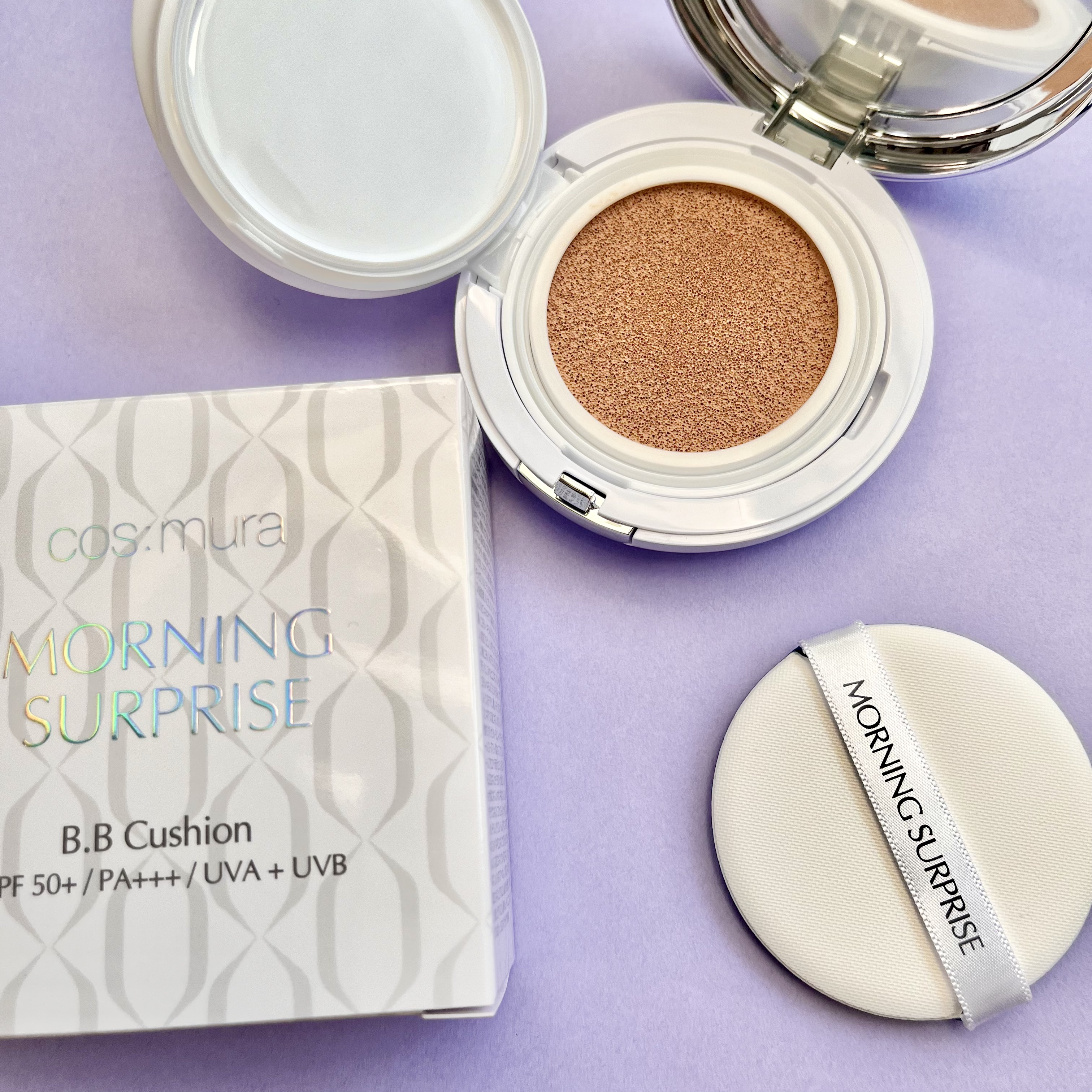 BBクッションファンデーション/cos:mura/クッションファンデーションを使ったクチコミ（2枚目）