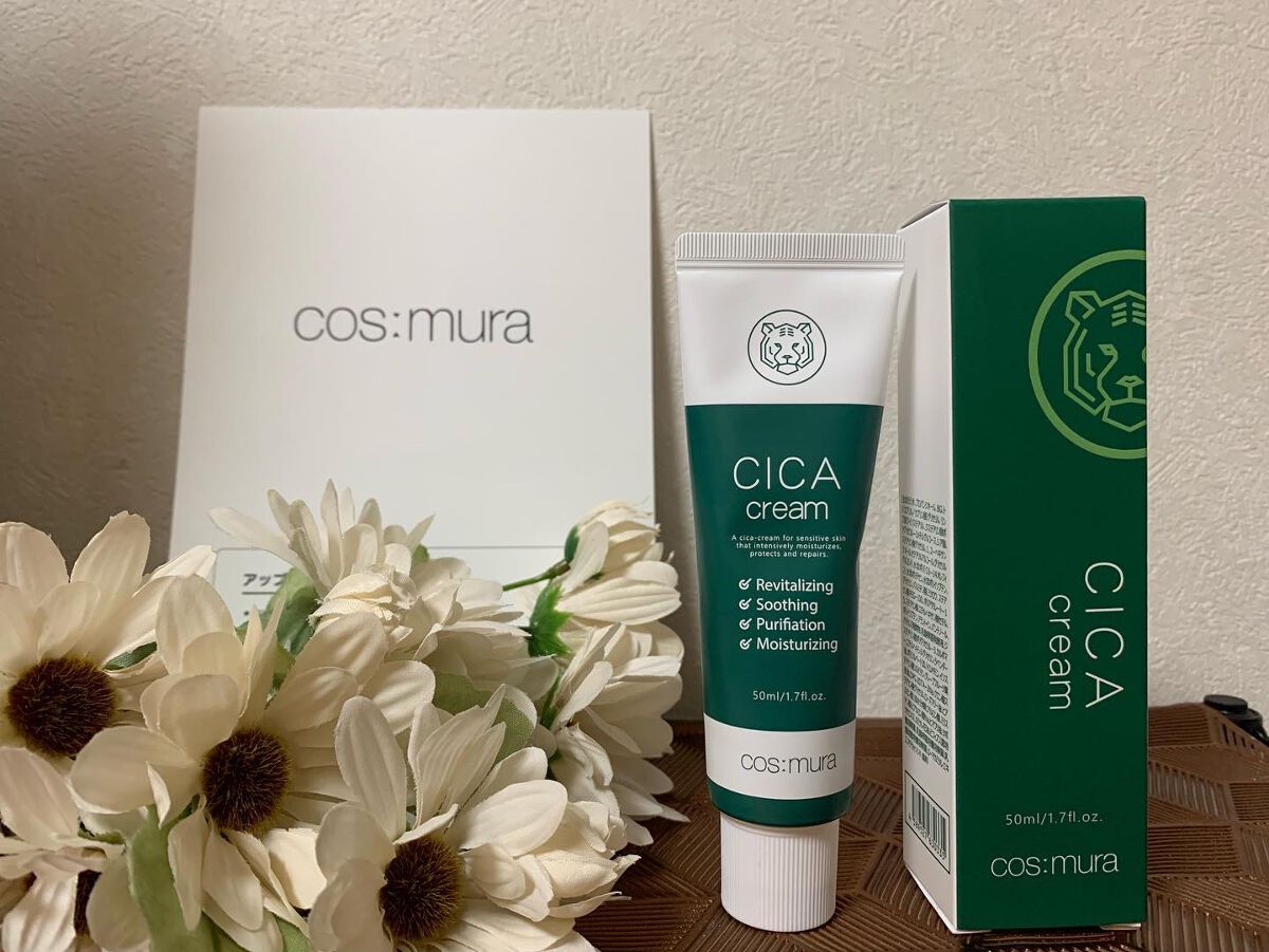 CICA cream/MORNING SURPRISE/フェイスクリームを使ったクチコミ（2枚目）