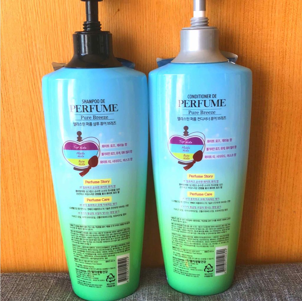 Perfume PURE BREEZE シャンプー／コンディショナー/ELASTINE/シャンプー・コンディショナーを使ったクチコミ（2枚目）