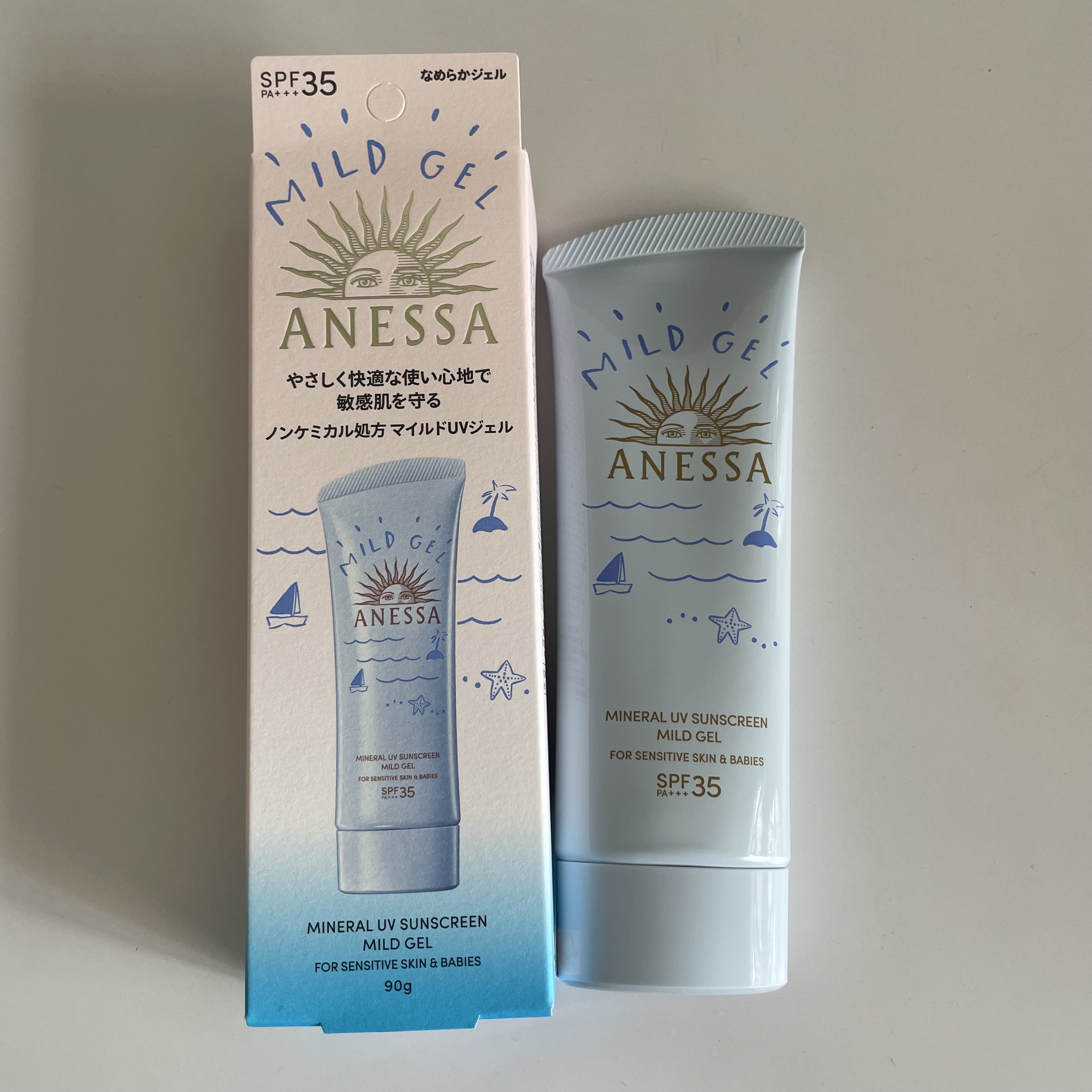 アネッサ　ミネラルUV　マイルドジェル/アネッサ/日焼け止めジェルを使ったクチコミ（1枚目）