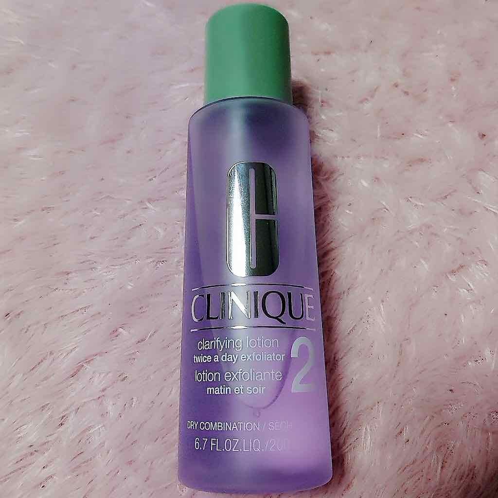 クラリファイング ローション 2/CLINIQUE/拭き取り化粧水を使ったクチコミ(1枚目)