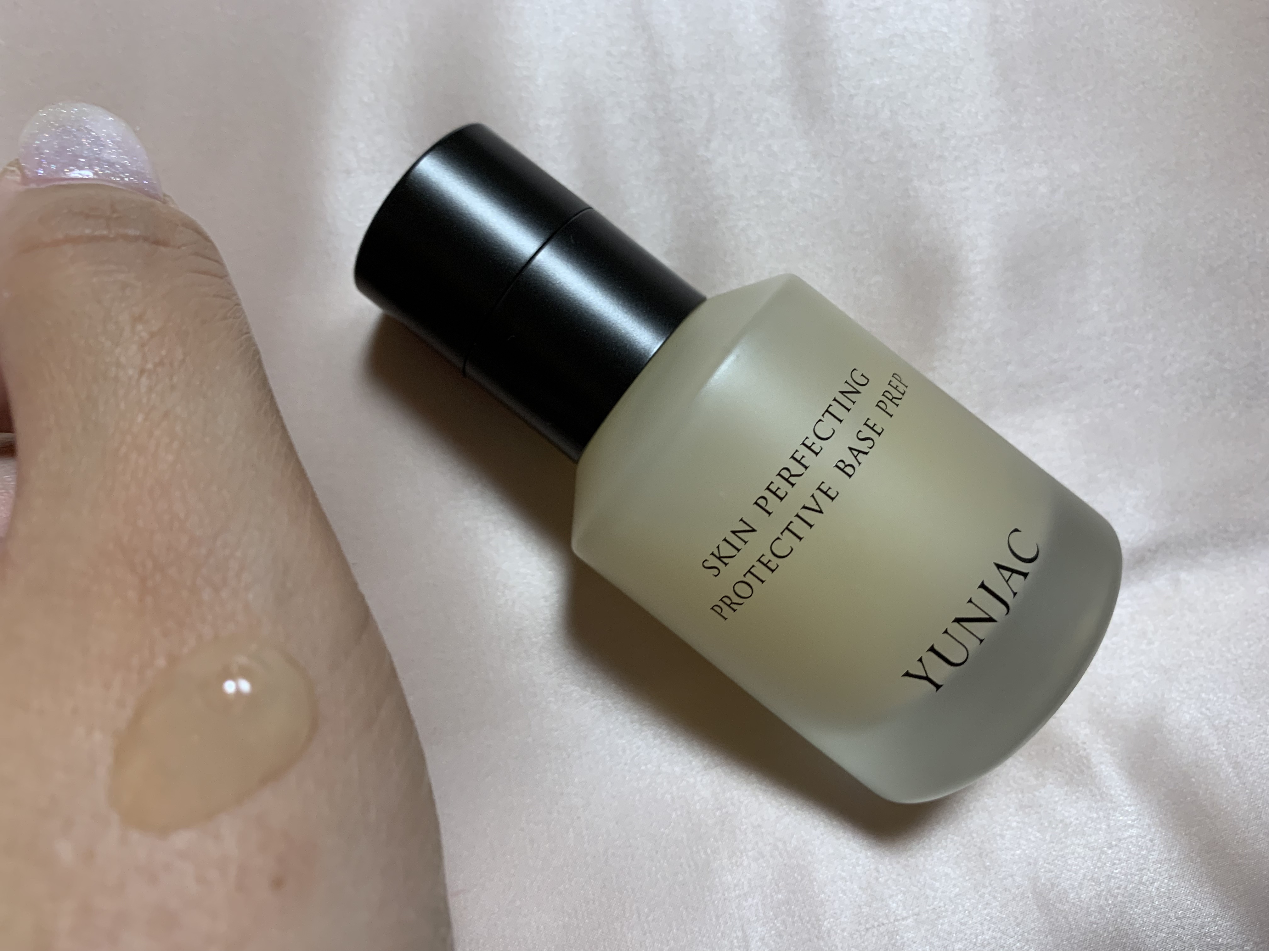 スキン パーフェクティング プロテクティブ ベース プレップ/YUNJAC/化粧下地を使ったクチコミ（2枚目）