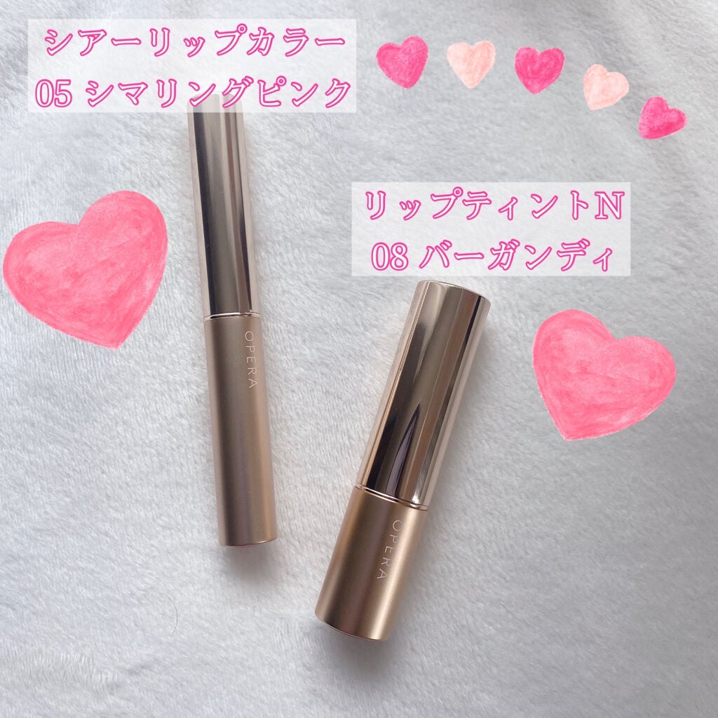 オペラ シアーリップカラー RN/OPERA/リップグロスを使ったクチコミ(2枚目)