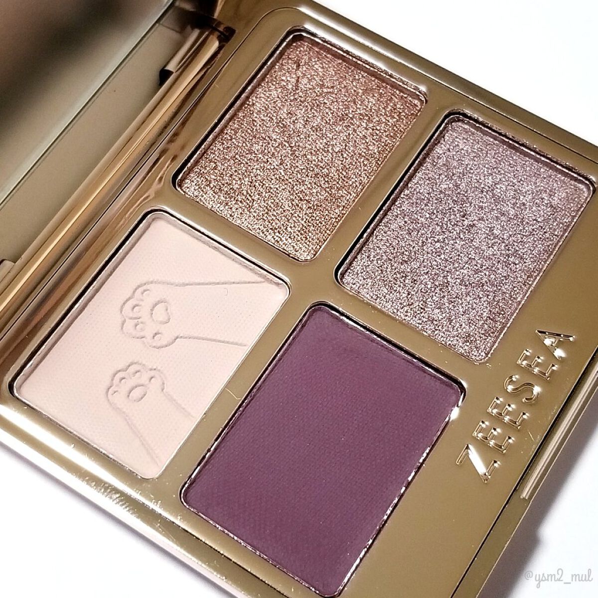 アニマルアイシャドウ(4シェード)/ZEESEA/アイシャドウパレットを使ったクチコミ(8枚目)