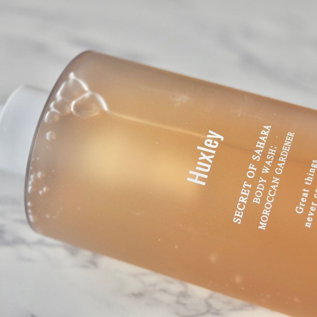 ボディウォッシュ；モロッカンガーデナー/Huxley/ボディソープを使ったクチコミ（3枚目）