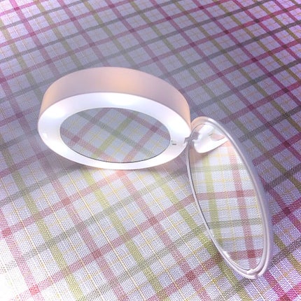 ライトコンパクトミラー/セリア/その他化粧小物を使ったクチコミ(6枚目)