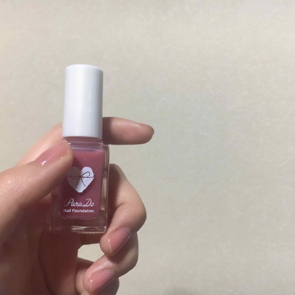 ネイルファンデーション/パラドゥ/マニキュアを使ったクチコミ(1枚目)