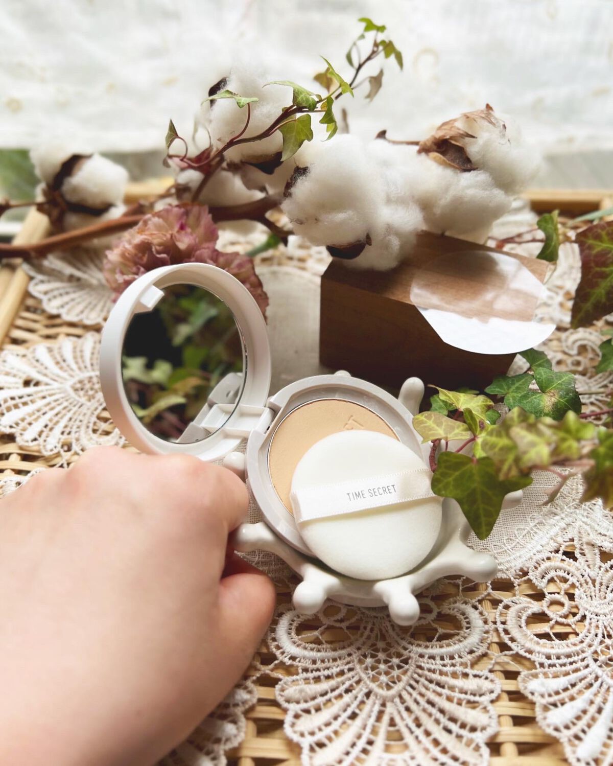 ミネラル 薬用プレストパウダー/TIME SECRET/プレストパウダーを使ったクチコミ(5枚目)