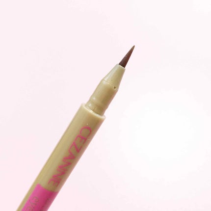 描くふたえアイライナー/CEZANNE/リキッドアイライナーを使ったクチコミ(2枚目)