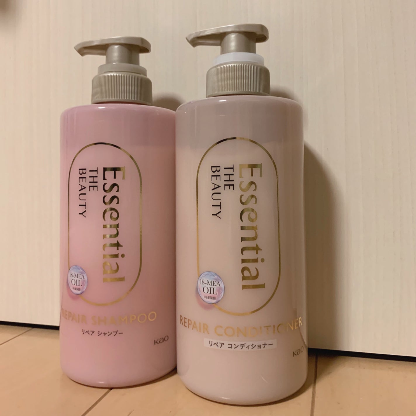 ザビューティ リペアシャンプー・コンディショナー/エッセンシャル/市販シャンプーを使ったクチコミ(2枚目)