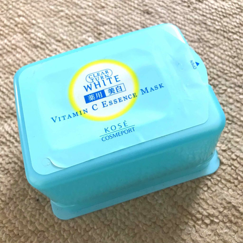 エッセンスマスク (ビタミンC)/クリアターン/シートマスク・パックを使ったクチコミ(1枚目)