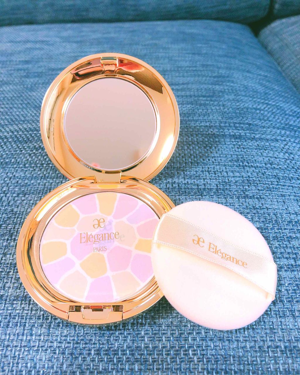 ラ プードル オートニュアンス/Elégance/プレストパウダーを使ったクチコミ（1枚目）