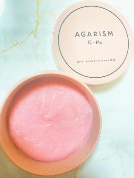 Q+Me スウィート ボム タラソ スクラブ/AGARISM/バスト・ヒップケアを使ったクチコミ(1枚目)