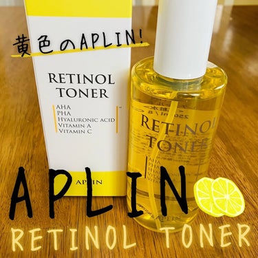 APLIN レチノールトナーのクチコミ「APLIN 
RETINOL TONER ♡

ピンクが可愛いAPLINから多幸感MAXのイエ.....」（1枚目）