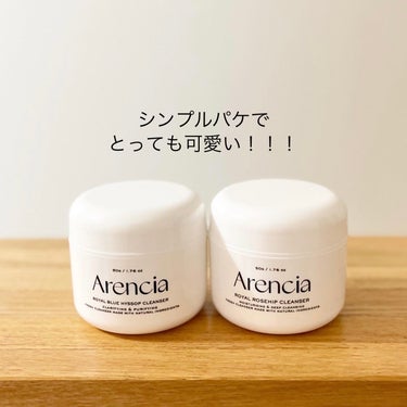 アレンシア もちソープ クレンザー 2種 セットのクチコミ「《Arencia》
韓国のラッシュと呼ばれているアレンシアの
スクラブ洗顔料をいただいたよーー.....」（1枚目）