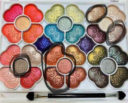 アイカラーパレット/ティアラガール/アイシャドウパレットを使ったクチコミ(1枚目)