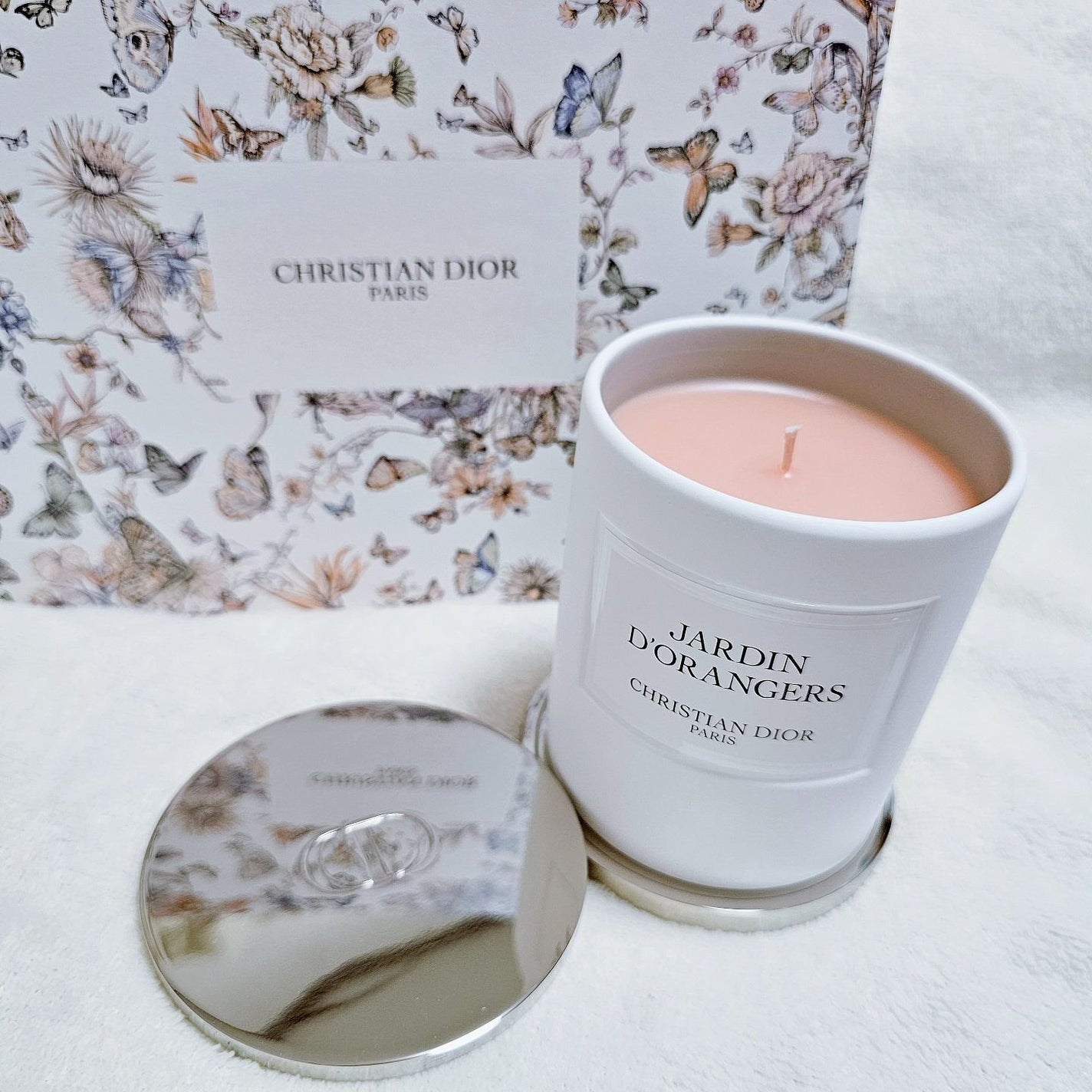 【旧】メゾン クリスチャン ディオール キャンドル ジャルダン ド オランジェ/Dior/アロマキャンドルを使ったクチコミ(1枚目)