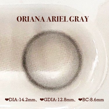ORIANA ARIEL/i-sha/カラーコンタクトレンズを使ったクチコミ（3枚目）