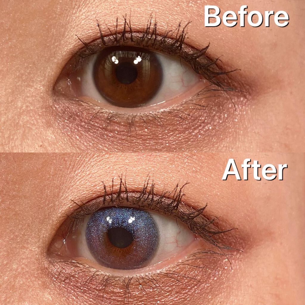 MICA.3month/NANA LENS/カラーコンタクトレンズを使ったクチコミ(2枚目)