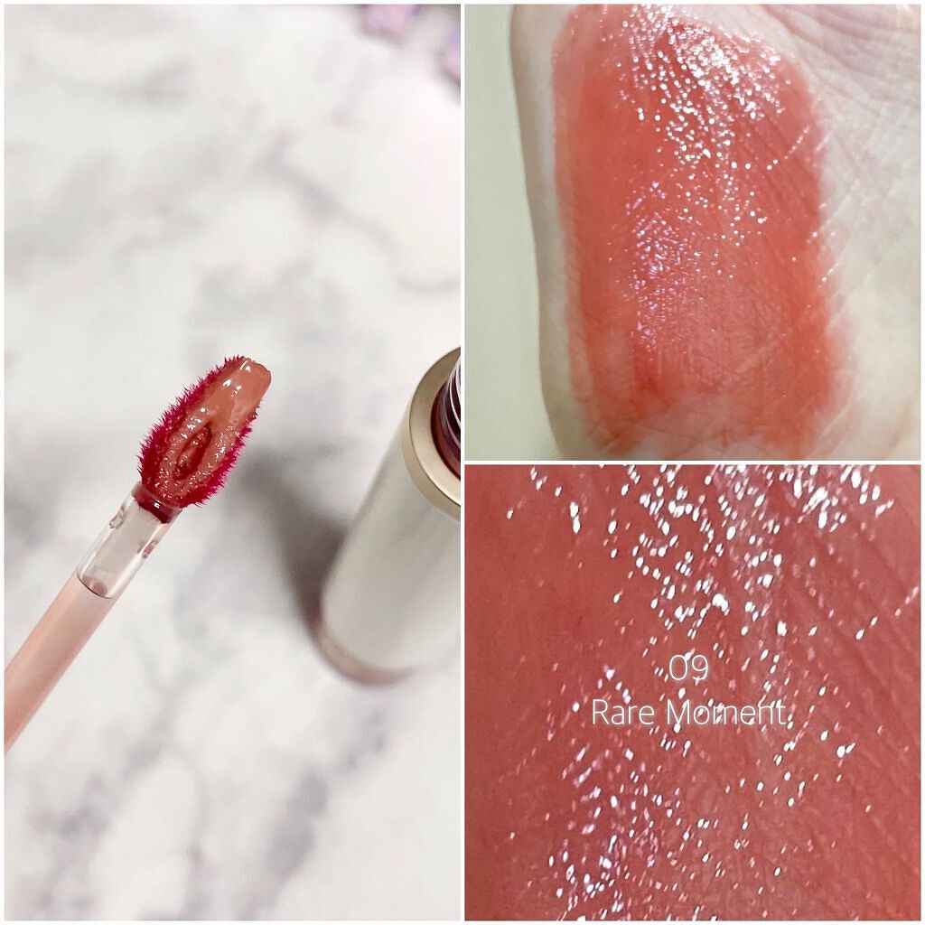 ムードインハンサーウォーターリキッドグロウ/hince/口紅を使ったクチコミ(5枚目)