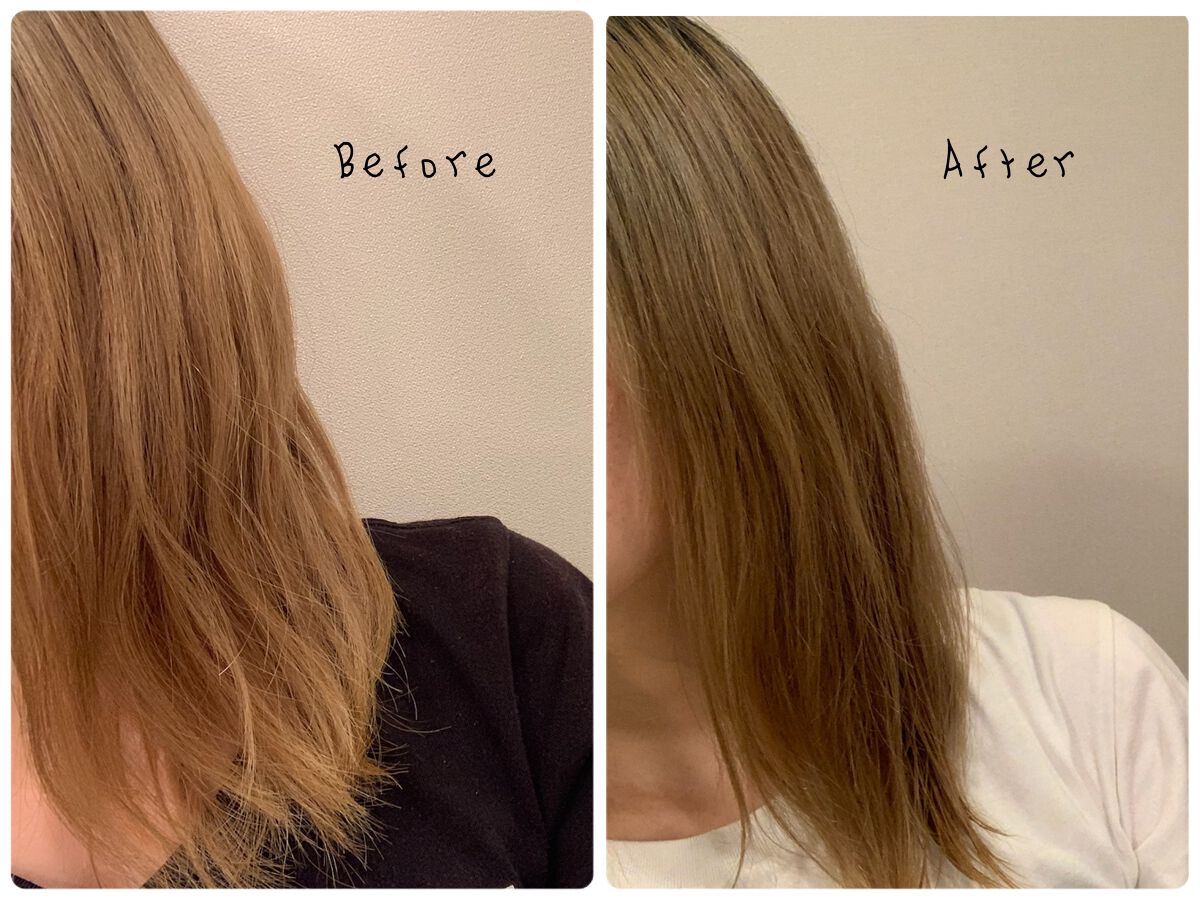 オールインワンヘアパック/シェリーヴェール/ヘアカラーを使ったクチコミ(3枚目)