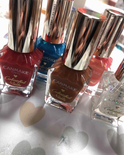 カラフルネイルズ/キャンメイク/マニキュアを使ったクチコミ(2枚目)