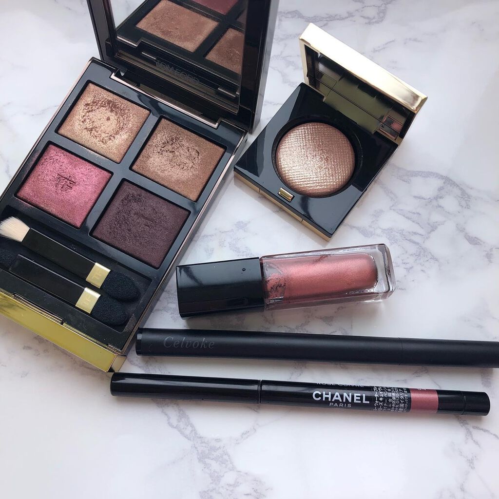 シュアネス アイライナーリキッド C 01:パープル/Celvoke/リキッドアイライナーを使ったクチコミ（3枚目）